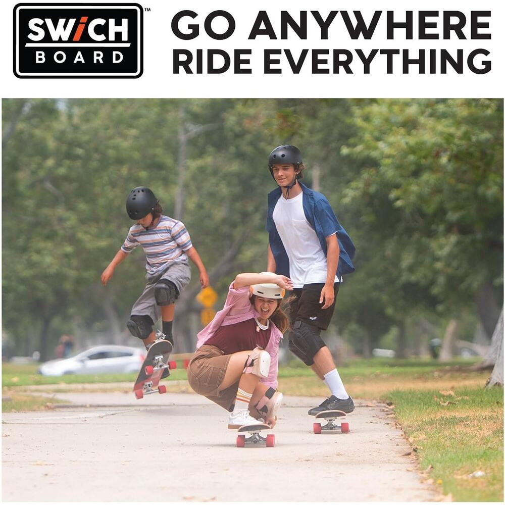 3-in-1 Complete Skateboard – Trick, Cruiser & Trainer Set with Slide & Ride Tech - Picture 5 of 5